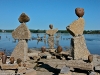 Ottawa River, evolving sculptures