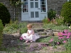 Girl in the garden