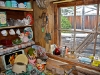 A kitchen in a Japanese internment camp